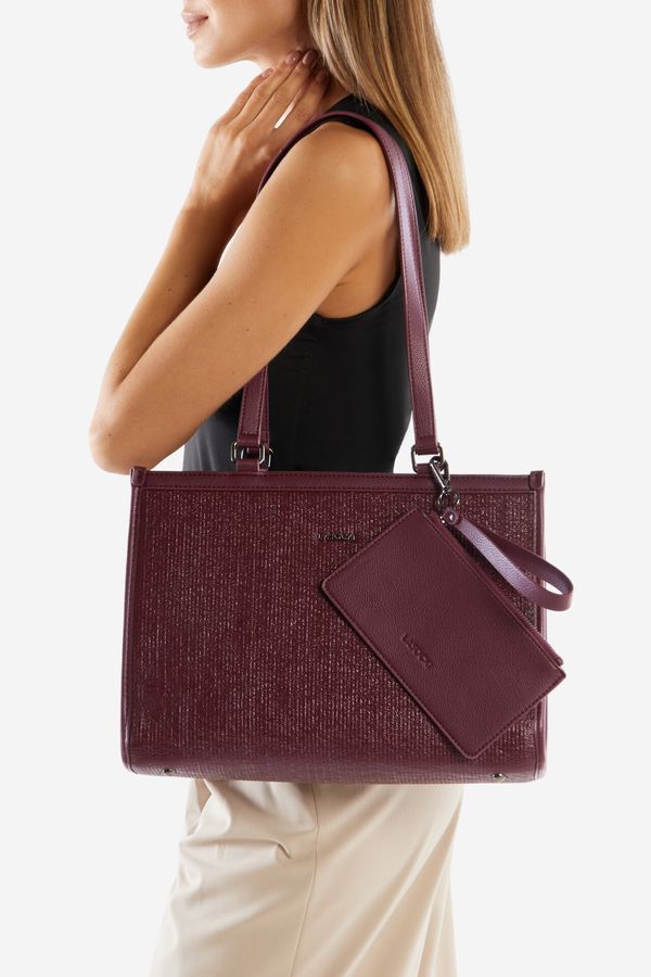 Lasocki Дамска чанта Lasocki БОРДО