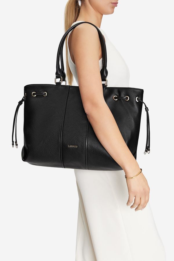 Lasocki Дамска чанта Lasocki ЧЕРЕН