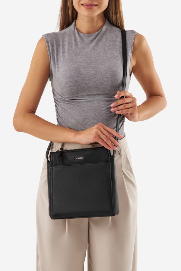 Lasocki Дамска чанта Lasocki ЧЕРЕН