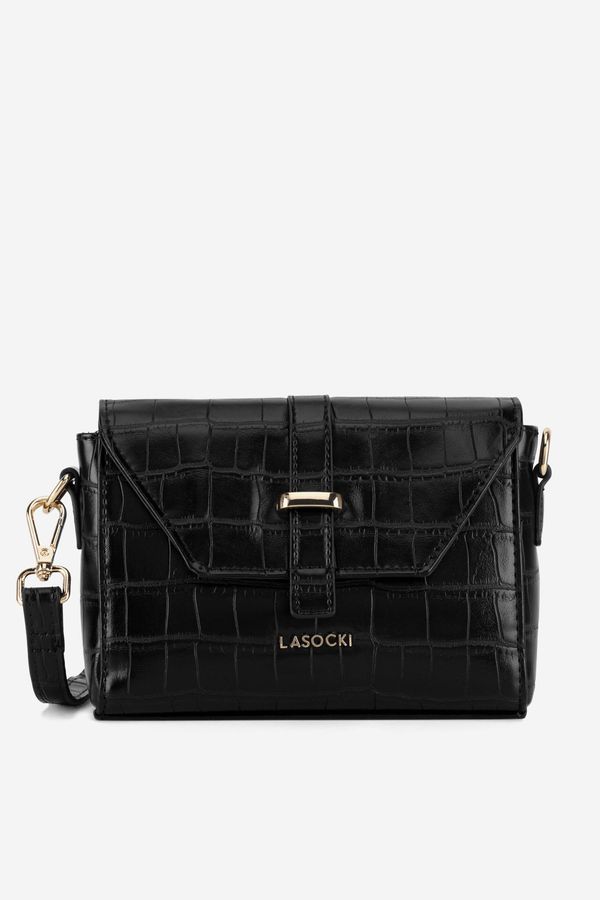 Lasocki Дамска чанта Lasocki ЧЕРЕН