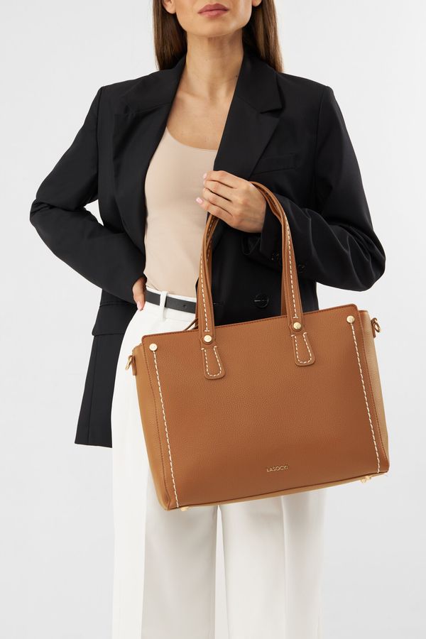 Lasocki Дамска чанта Lasocki КАМЕЛ