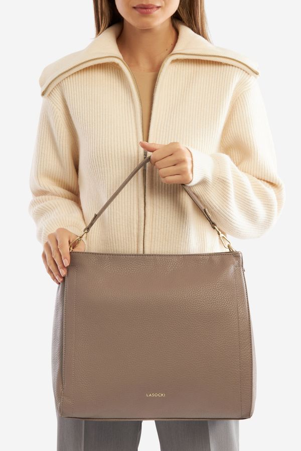 Lasocki Дамска чанта Lasocki СИВ