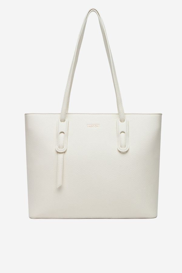 Lasocki Дамска чанта Lasocki СЛОНОВА КОСТ