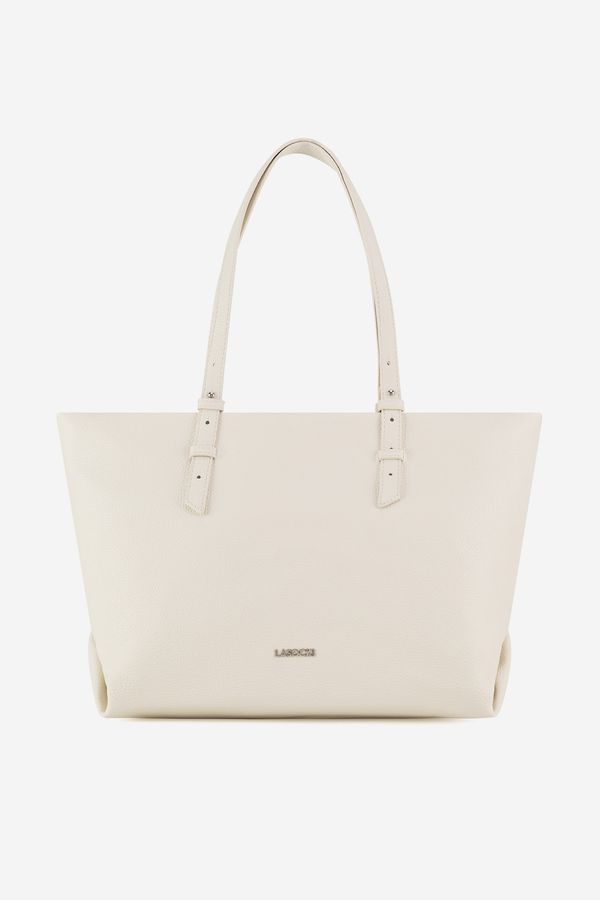 Lasocki Дамска чанта Lasocki СЛОНОВА КОСТ