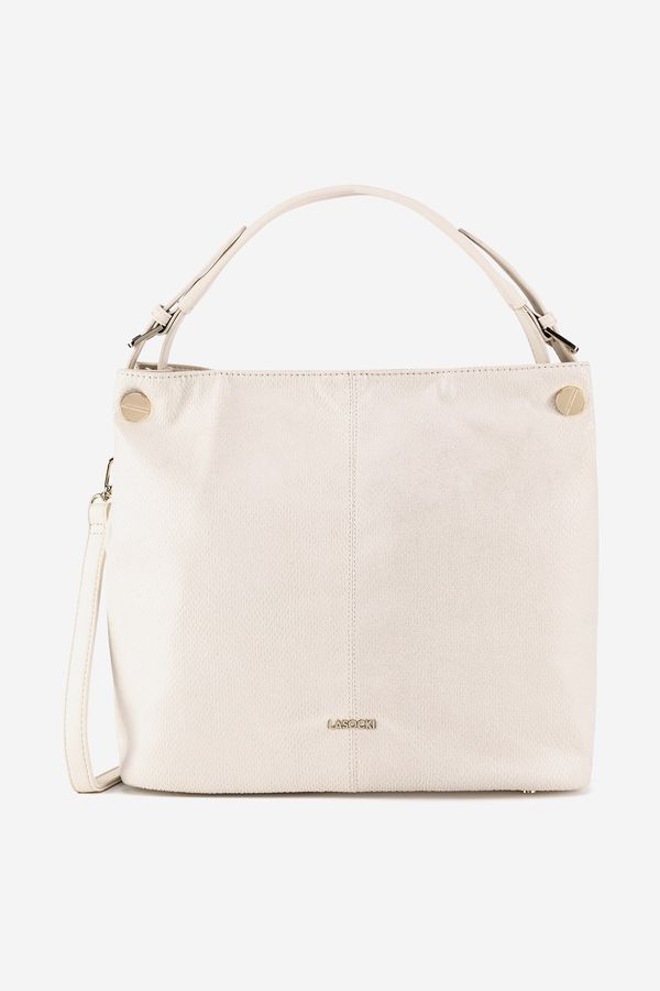 Lasocki Дамска чанта Lasocki СЛОНОВА КОСТ