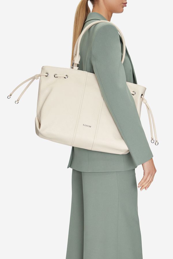 Lasocki Дамска чанта Lasocki СЛОНОВА КОСТ