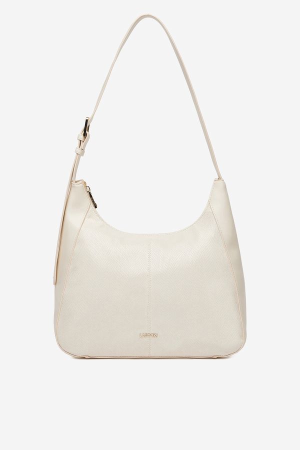 Lasocki Дамска чанта Lasocki СЛОНОВА КОСТ