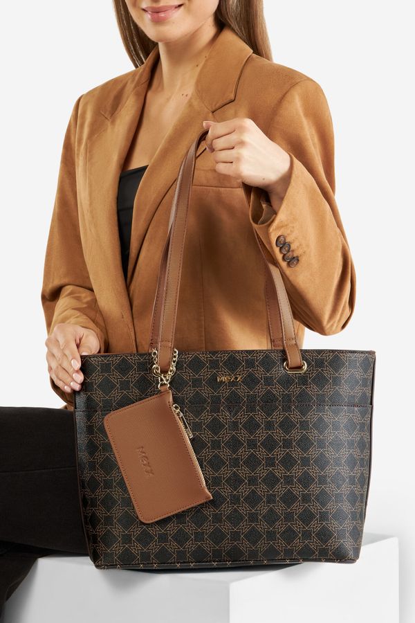 Mexx Дамска чанта Mexx КАФЯВ