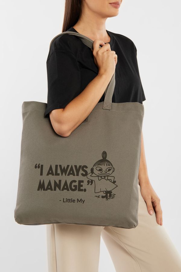 MOOMIN Дамска чанта MOOMIN СИВ