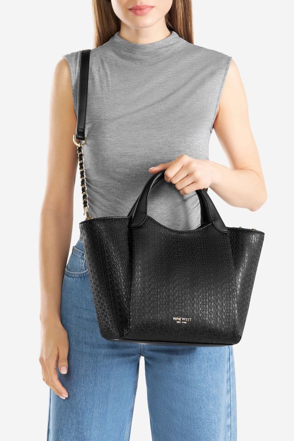 NINE WEST Дамска чанта NINE WEST ЧЕРЕН