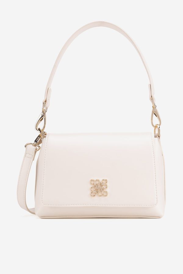 NINE WEST Дамска чанта NINE WEST СЛОНОВА КОСТ