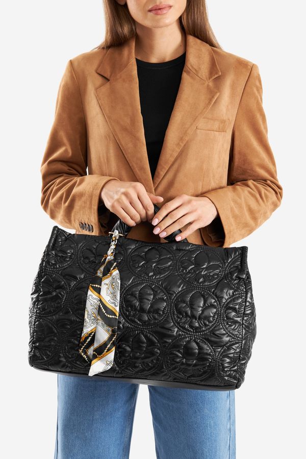 Rieker Дамска чанта Rieker ЧЕРЕН