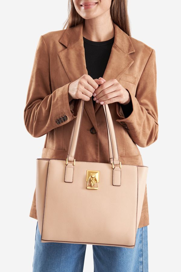 U.S. POLO ASSN. Дамска чанта U.S. POLO ASSN. БЕЖОВ