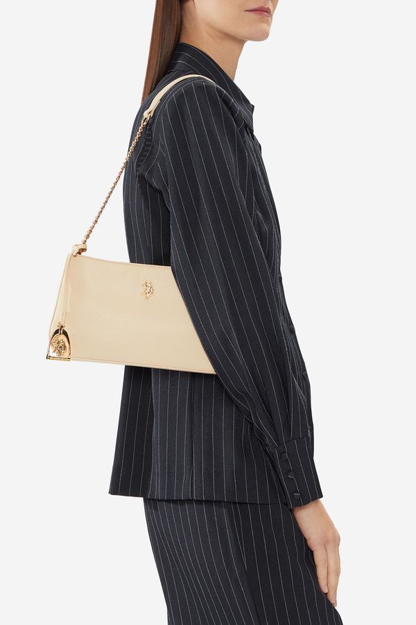 U.S. POLO ASSN. Дамска чанта U.S. POLO ASSN. БЕЖОВ