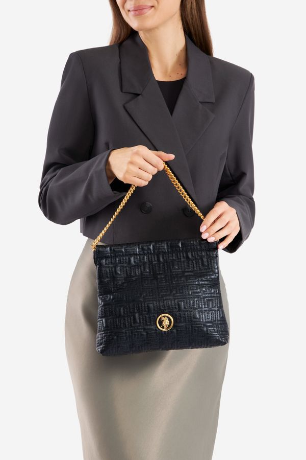 U.S. POLO ASSN. Дамска чанта U.S. POLO ASSN. ЧЕРЕН