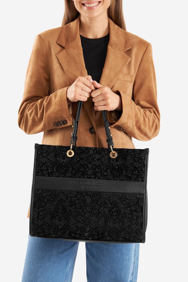 U.S. POLO ASSN. Дамска чанта U.S. POLO ASSN. ЧЕРЕН