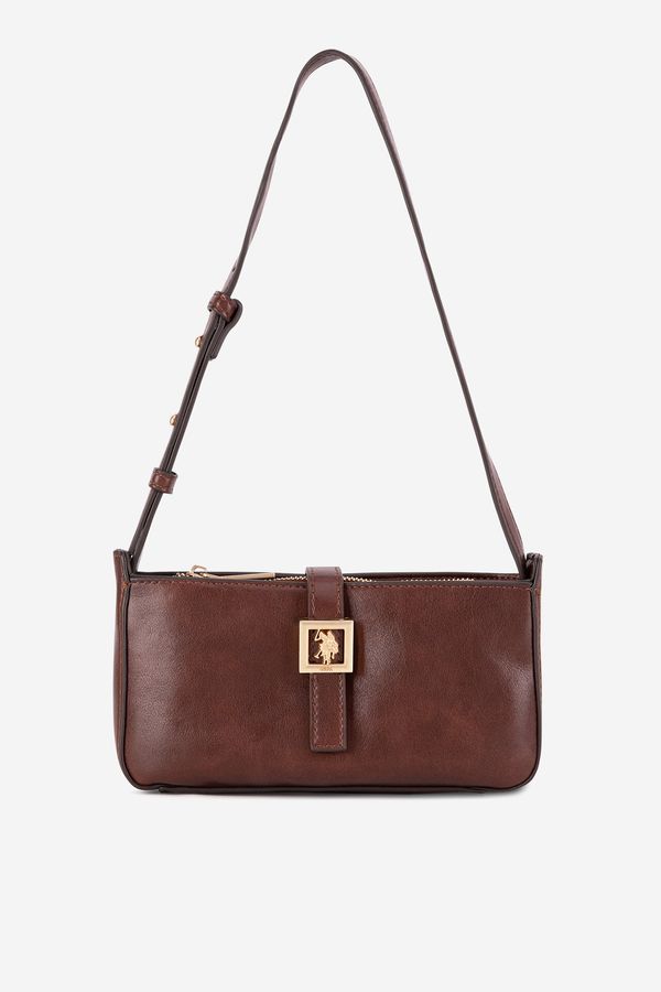 U.S. POLO ASSN. Дамска чанта U.S. POLO ASSN. КАФЯВ