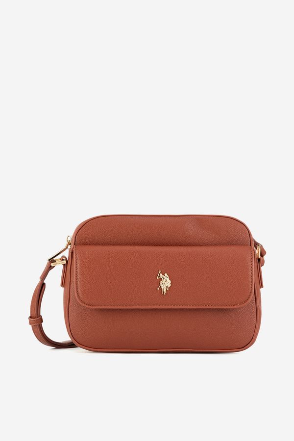 U.S. POLO ASSN. Дамска чанта U.S. POLO ASSN. МЕДЕНОЧЕРВЕН