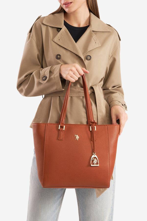 U.S. POLO ASSN. Дамска чанта U.S. POLO ASSN. МЕДЕНОЧЕРВЕН