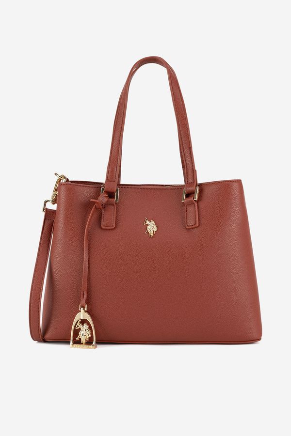 U.S. POLO ASSN. Дамска чанта U.S. POLO ASSN. МЕДЕНОЧЕРВЕН