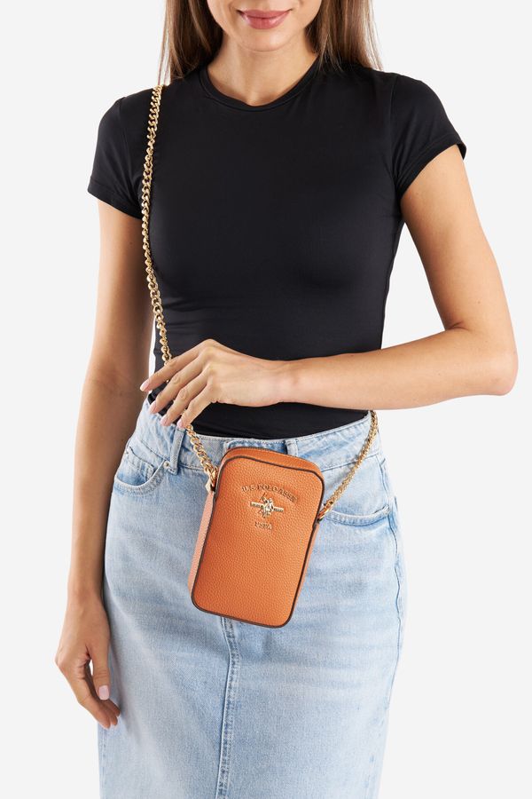 U.S. POLO ASSN. Дамска чанта U.S. POLO ASSN. ОРАНЖЕВ