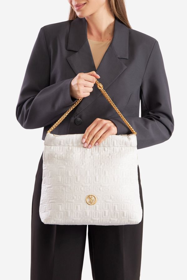 U.S. POLO ASSN. Дамска чанта U.S. POLO ASSN. СЛОНОВА КОСТ