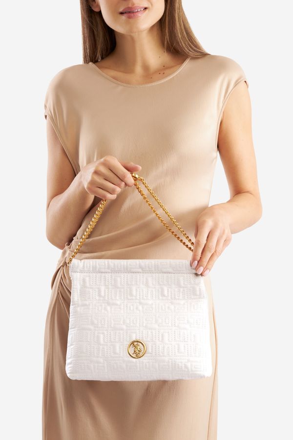 U.S. POLO ASSN. Дамска чанта U.S. POLO ASSN. СЛОНОВА КОСТ