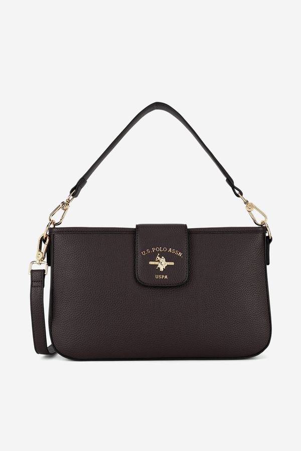 U.S. POLO ASSN. Дамска чанта U.S. POLO ASSN. ТЪМНОКАФЯВ