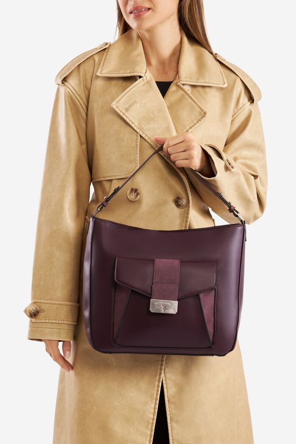 U.S. POLO ASSN. Дамска чанта U.S. POLO ASSN. ВИОЛЕТОВ