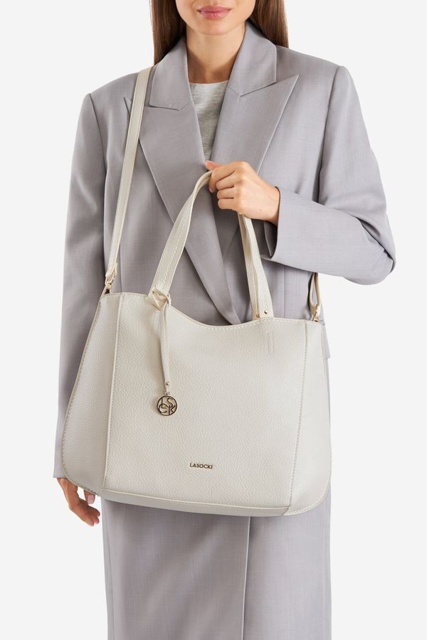 Lasocki Дамска чанта,Дамска чанта Lasocki БЕЖОВ
