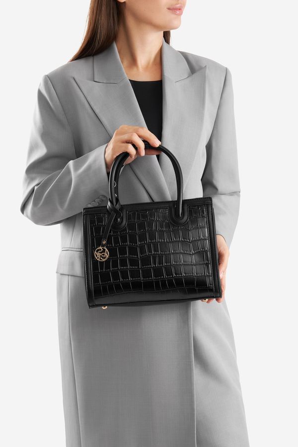 Lasocki Дамска чанта,Дамска чанта Lasocki ЧЕРЕН