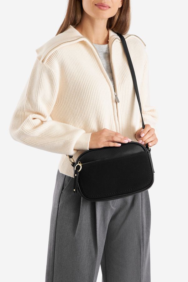 Lasocki Дамска чанта,Дамска чанта Lasocki ЧЕРЕН