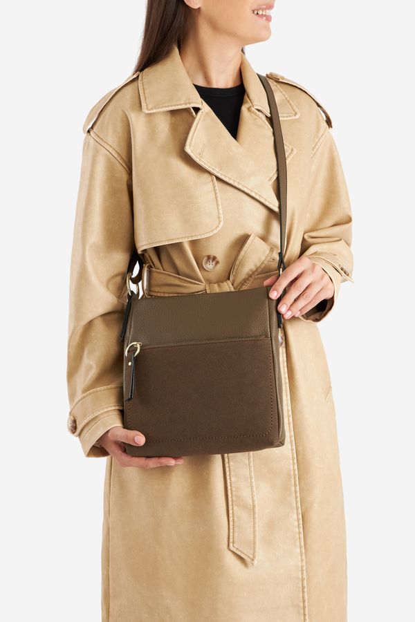 Lasocki Дамска чанта,Дамска чанта Lasocki КАКИ