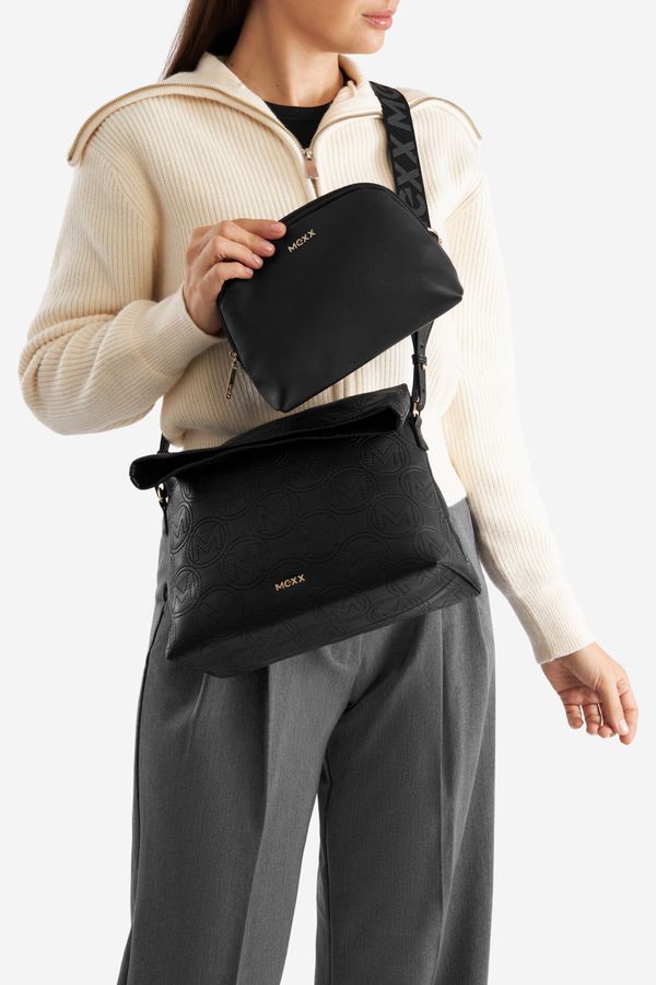 Mexx Дамска чанта,Дамска чанта Mexx ЧЕРЕН