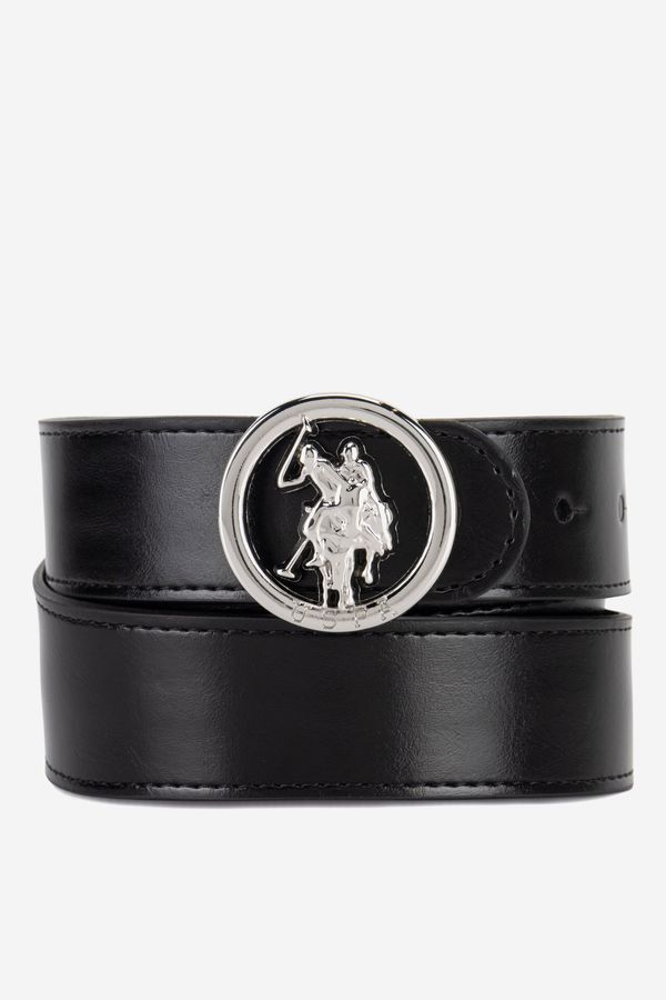 U.S. POLO ASSN. Дамски колан U.S. POLO ASSN. ЧЕРЕН