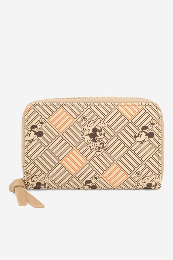 DISNEY 100 Дамски портфейл DISNEY 100 КАФЯВ