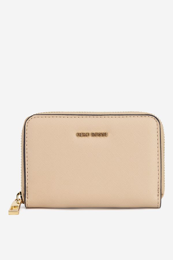 Gino Rossi Дамски портфейл Gino Rossi БЕЖОВ