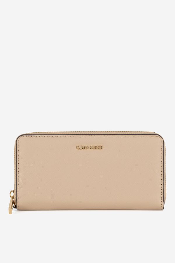 Gino Rossi Дамски портфейл Gino Rossi БЕЖОВ