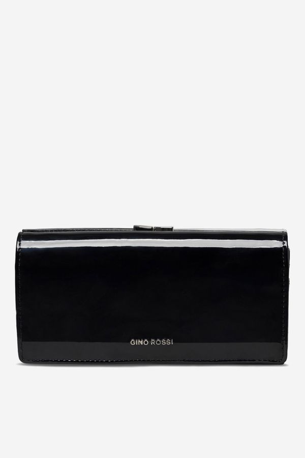 Gino Rossi Дамски портфейл Gino Rossi ЧЕРЕН