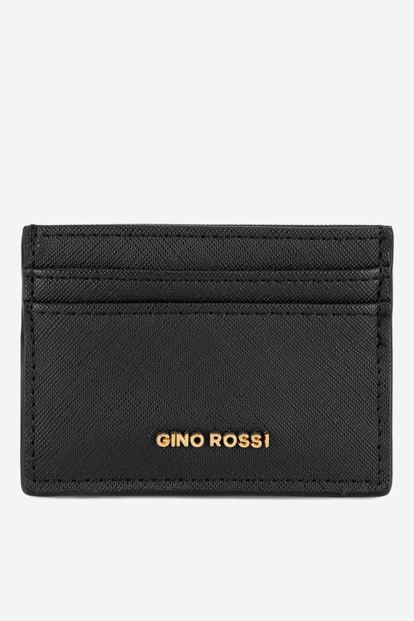 Gino Rossi Дамски портфейл Gino Rossi ЧЕРЕН