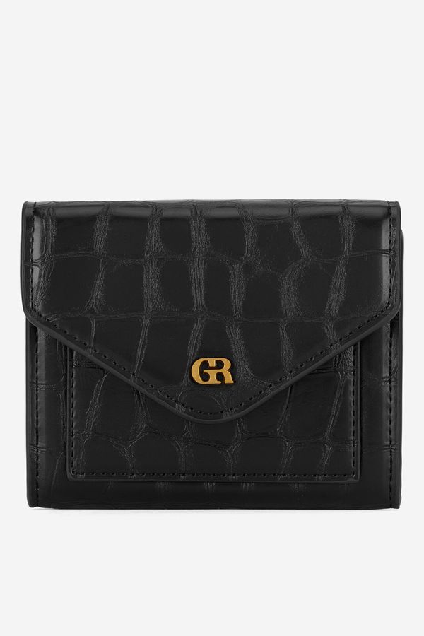 Gino Rossi Дамски портфейл Gino Rossi ЧЕРЕН