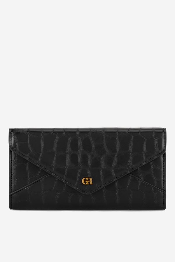 Gino Rossi Дамски портфейл Gino Rossi ЧЕРЕН