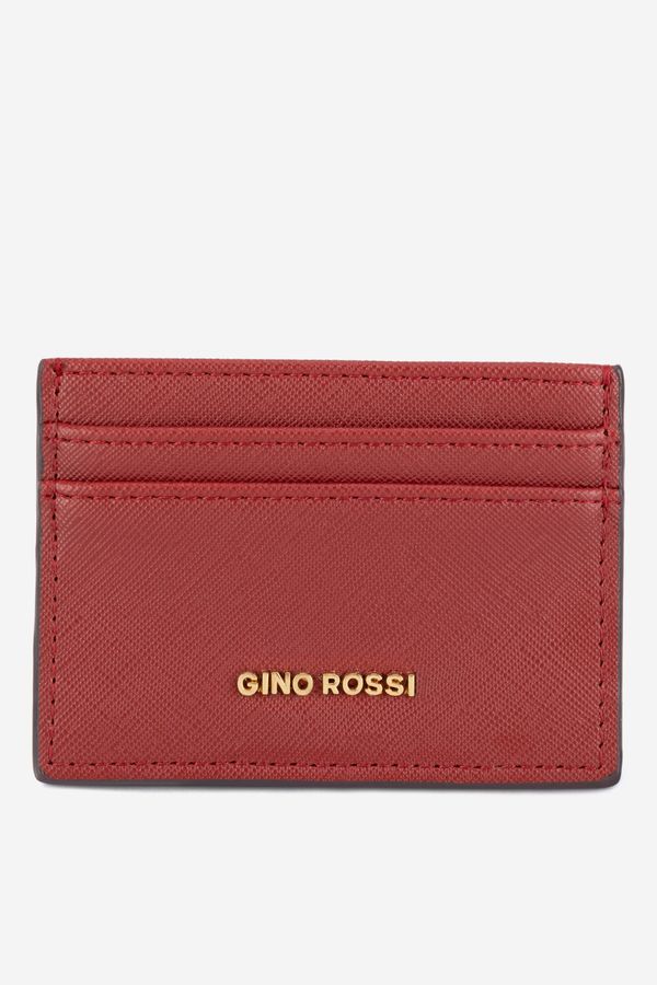 Gino Rossi Дамски портфейл Gino Rossi ТЪМНОЧЕРВЕН