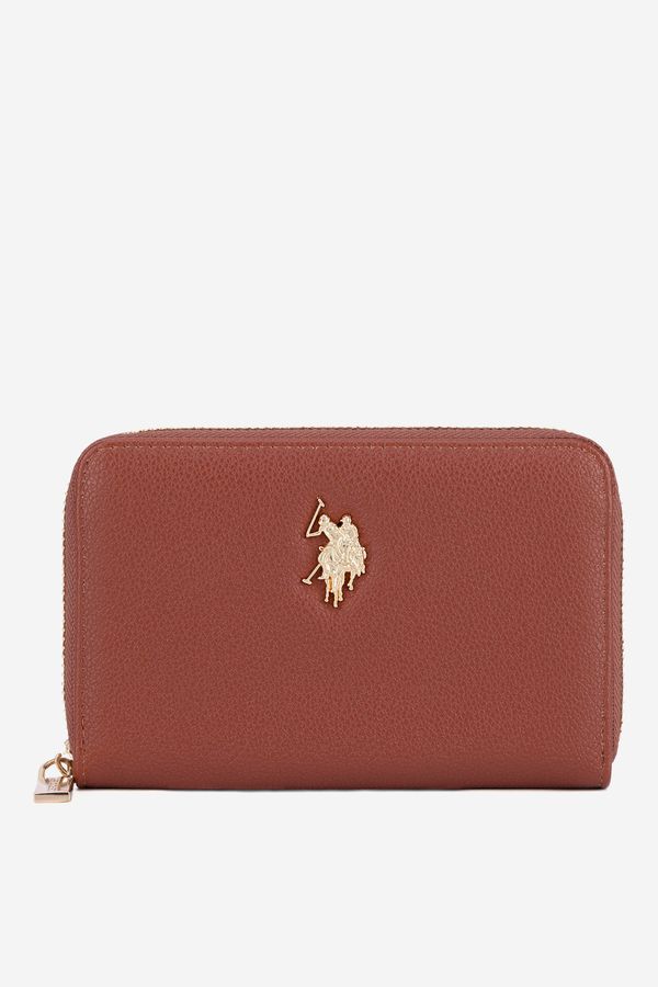 U.S. POLO ASSN. Дамски портфейл U.S. POLO ASSN. МЕДЕНОЧЕРВЕН