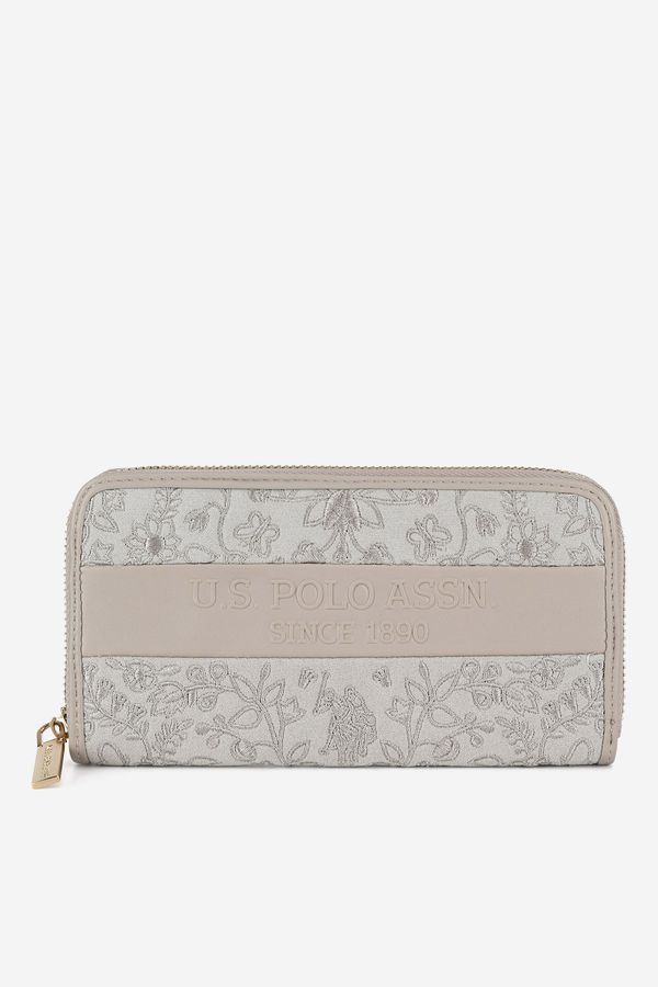 U.S. POLO ASSN. Дамски портфейл U.S. POLO ASSN. СЛОНОВА КОСТ