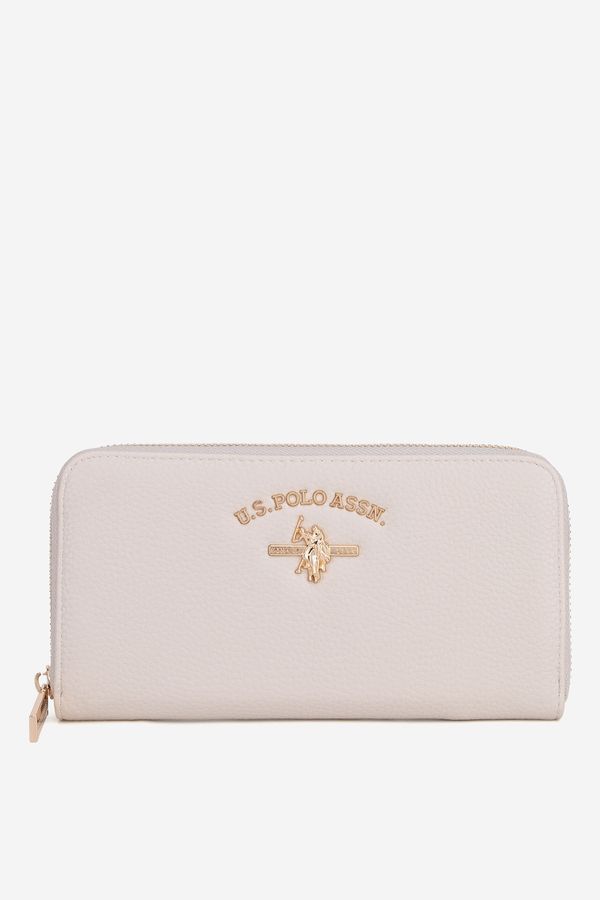 U.S. POLO ASSN. Дамски портфейл U.S. POLO ASSN. СЛОНОВА КОСТ