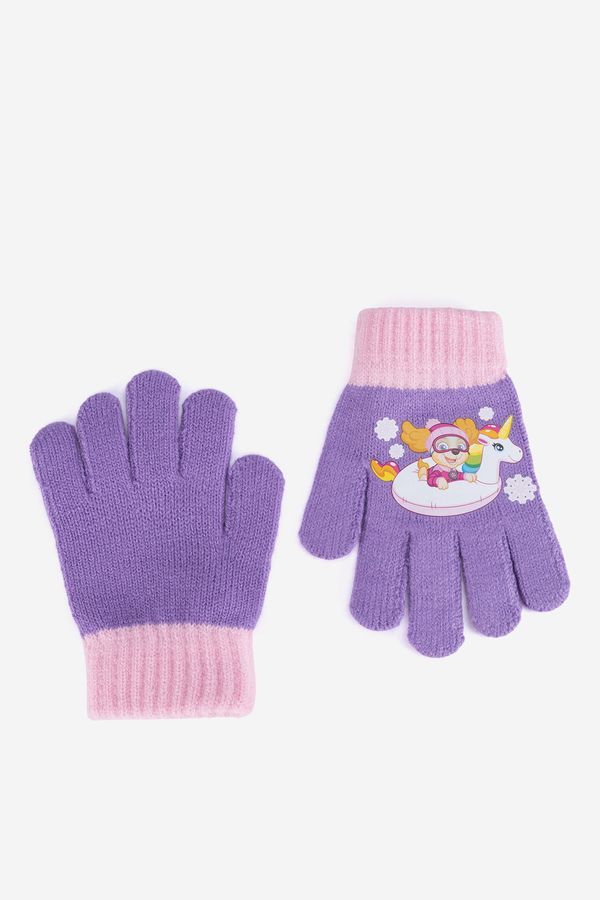 Paw Patrol Детски ръкавици Paw Patrol ВИОЛЕТОВ