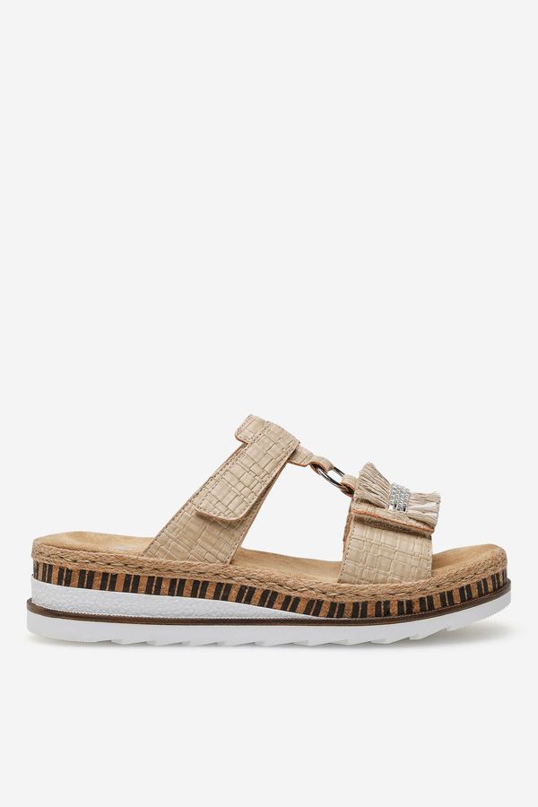 Rieker Джапанки Rieker БЕЖОВ