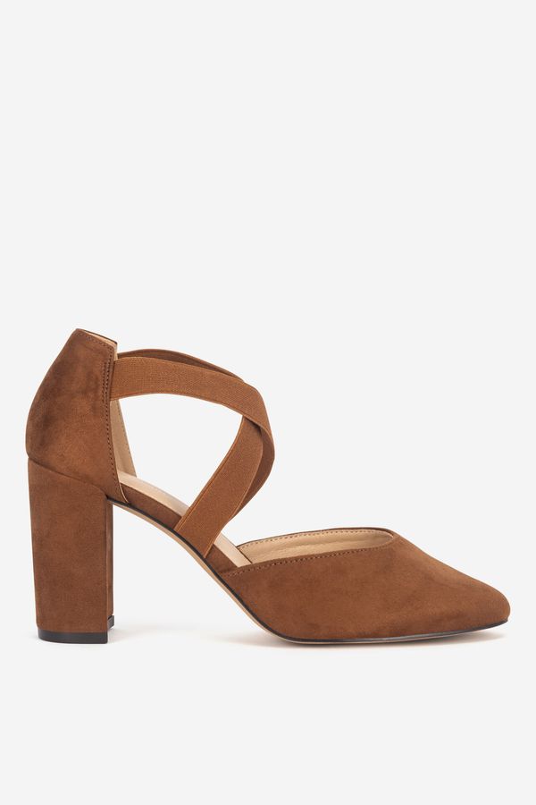 Clara Barson Елегантни обувки Clara Barson КАМЕЛ