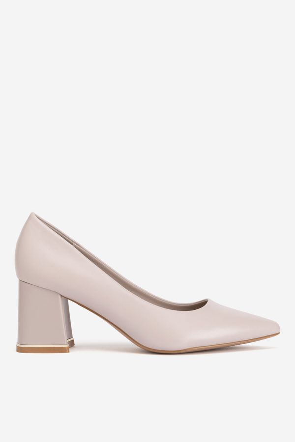 Clara Barson Елегантни обувки Clara Barson СВЕТЛОСИВ